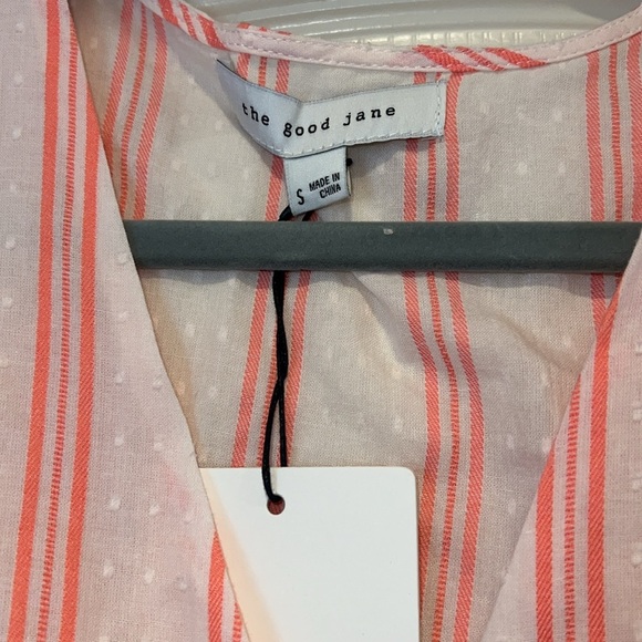 NWT The Good Jane Lea Top in Cantelope - Picture 5 of 6